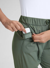 Stretch Drawstring 7/8 Pocket Pant 27''