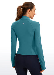 Butterluxe Waist Length Full Zip Jacket