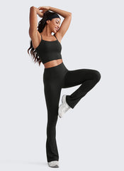 Butterluxe High Rise Mini Flare Legging 33"