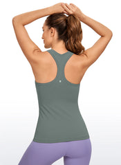 Butterluxe Racerback Hip Length Tank