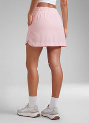 Feathery-Fit Soft Pocket High Rise Skirt 15''
