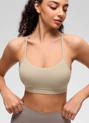 Butterluxe Y Back Spaghetti Thin Strap Bra