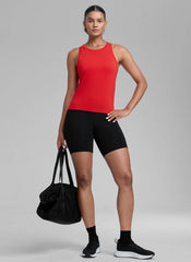 Seamless Crewneck Racerback Tank