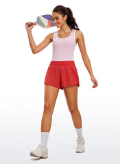 Feathery-Fit Soft 2 in 1  Flowy Shorts 3''