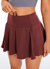 Feathery-Fit High Waist Tennis Skirt 13''