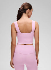 Butterluxe Wide Straps Built in Bra Tank