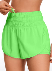 Feathery-Fit Soft  2 in 1 High Rise Shorts 3''