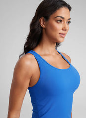 Butterluxe Double Lined Scoop Neck Tank