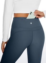 Fleece Lined Flare Legging 31"