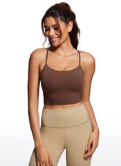 Butterluxe Y Back Built in Bra Tank