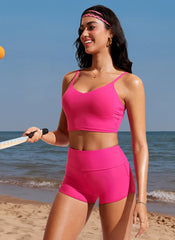 Sunshine High Rise Fast Dry Swim Shorts 3''