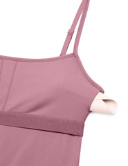 Butterluxe Thin Strap Shorts Bodysuit 4''