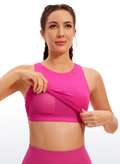 Butterluxe High Neck Built in Bra Tank