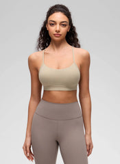 Butterluxe Y Back Spaghetti Thin Strap Bra
