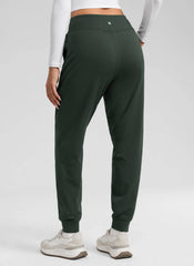 Matte Thermal Fleece Lined Jogger 27.5"