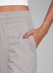 Striped Ruched Pocket Jogger 28''