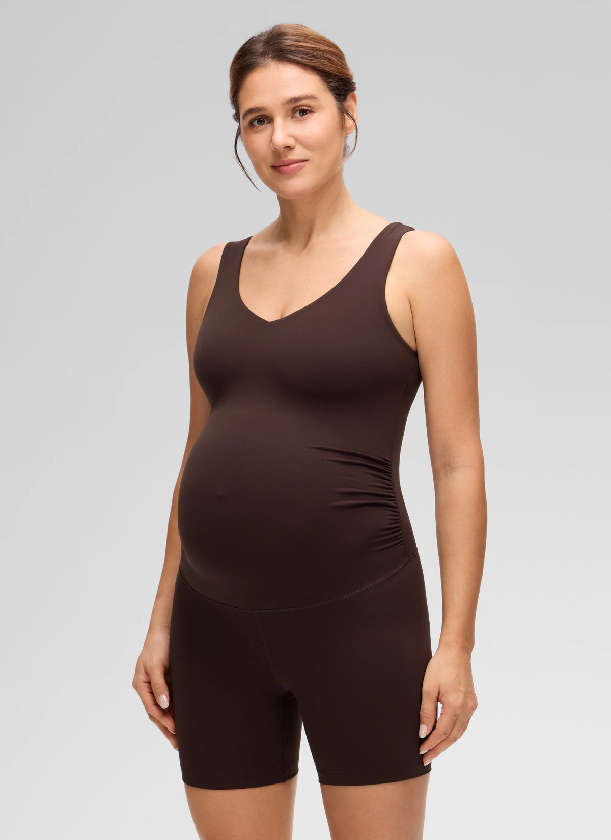 Butterluxe Maternity V Neck Rompers 5''