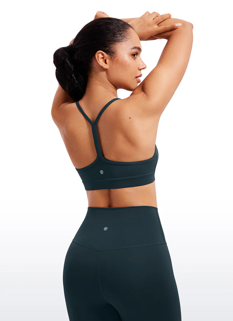 Butterluxe Y Back Spaghetti Thin Strap Bra