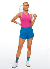 Butterluxe Waist Length  Racerback Tank
