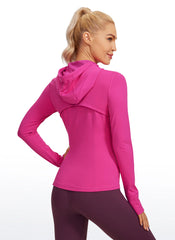 Butterluxe Zip Pocket ThumbHole Hoodie