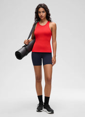 Butterluxe Waist Length  Racerback Tank