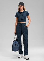 Lightweight Straight Leg Pocket Pant 32"