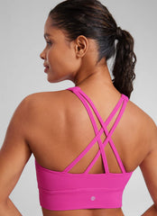 Butterluxe High Neck Strappy back Bra