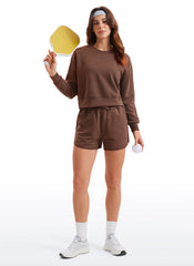 SoftAura Pullover Crewneck Sweatshirt